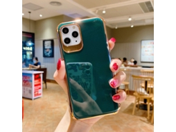 Capinha LAXISCREED Iphone Verde Escuro 6d Anti Impacto