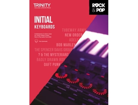 Livro Trinity College London Rock amp Pop 2018 Keyboards Initial Grade de Hal Leonard Publishing Corporation (Inglês)
