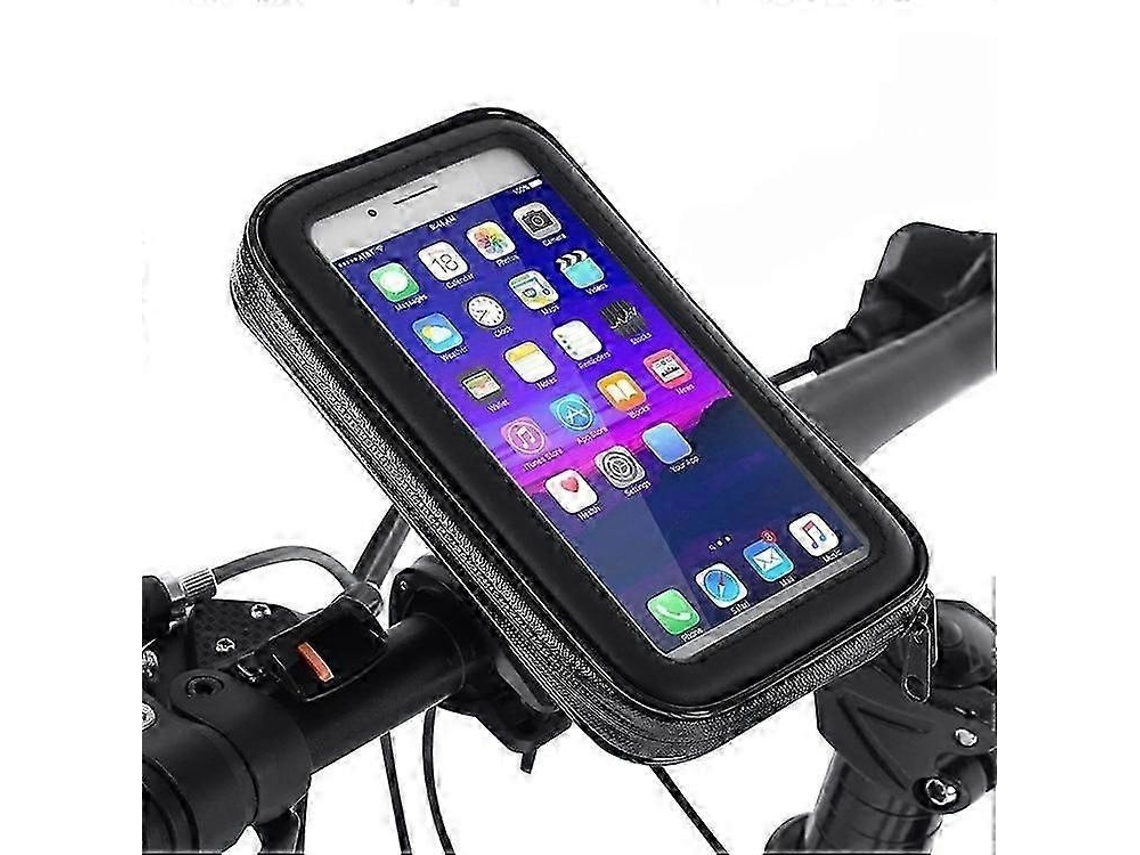 Lurelia Bolsa Para Telemóvel De Bicicleta, Ecrã Táctil, 360°, Anti-impacto, Em Abs, Até 6,3 Polegadas