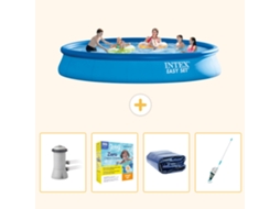 Intex Piscina Easy Set Redonda - 457x84 Cm - 5-peças S196