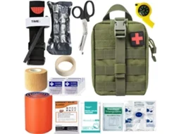 Kit De Emergência Multifuncional Para Acampamento Ao Ar Livre, Equipamento De Sobrevivência, Kit De Primeiros Socorros Tático Cuich (verde)
