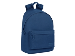 Mochila Escolar SAFTA 31 X 41 X 16 Cm Azul Marinho