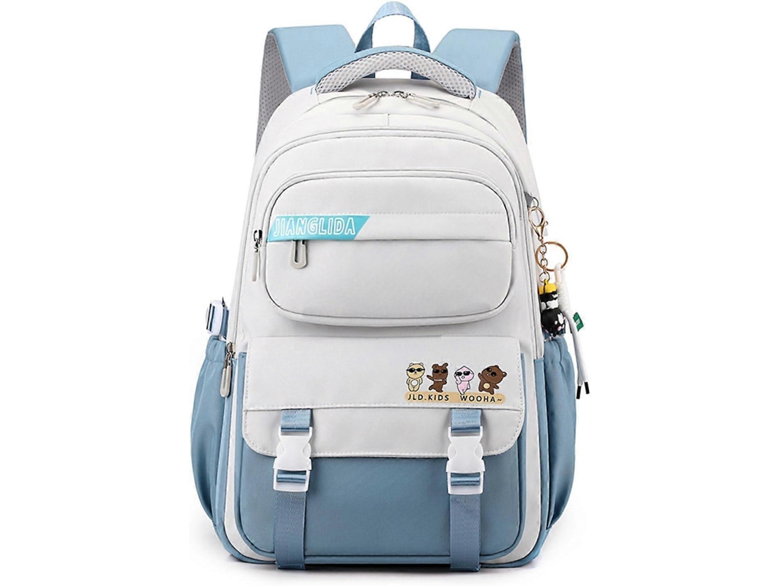 Mochila Escolar, Resistente E Organizada, Para Levar Os Livros E Materiais Com Conforto.