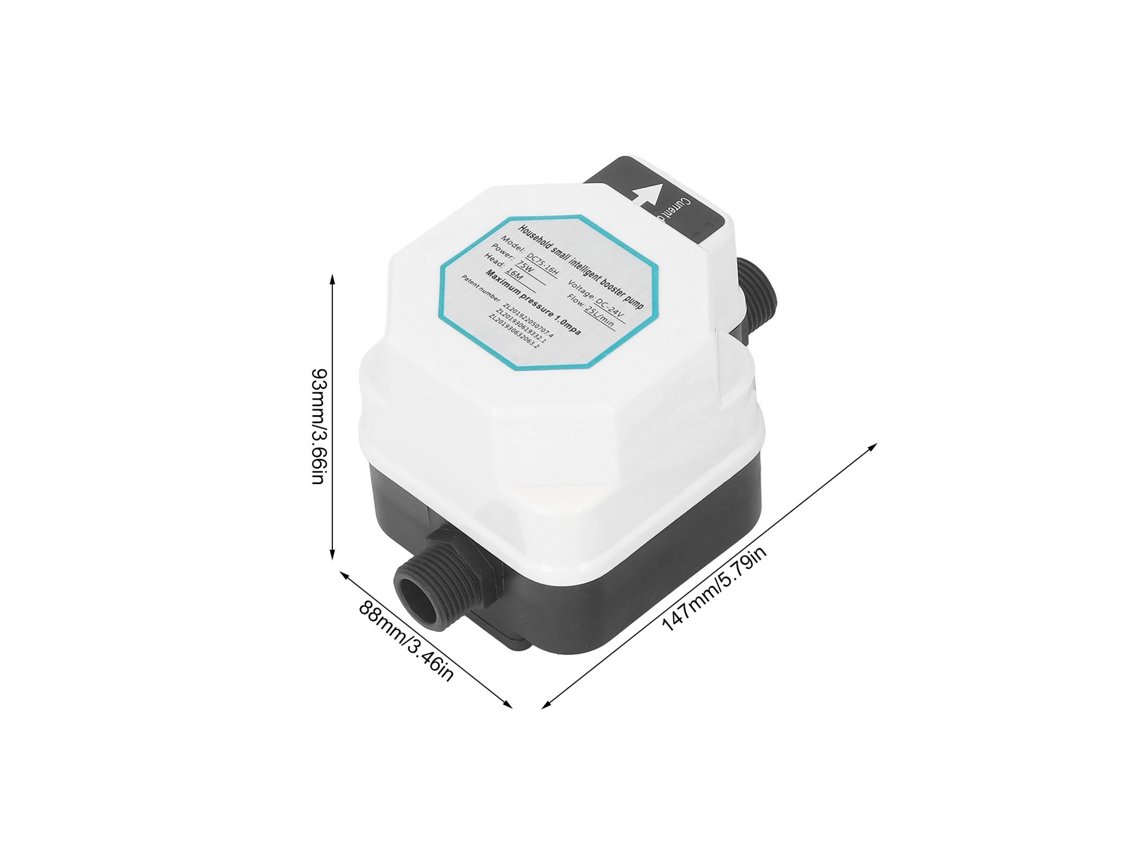 Bomba De Pressão De Água 24v Da Laxiscreed Para Jardins, Compatível Com 100-240v, Ideal Para Uso Doméstico