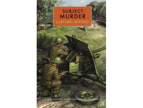 Livro Subject Murder de Clifford Witting (Inglês)