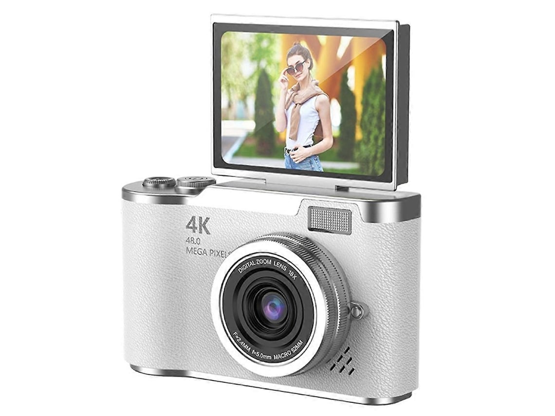 Câmara Digital Compacta 4k 48mp Com Zoom 8x E Ecrã Flip