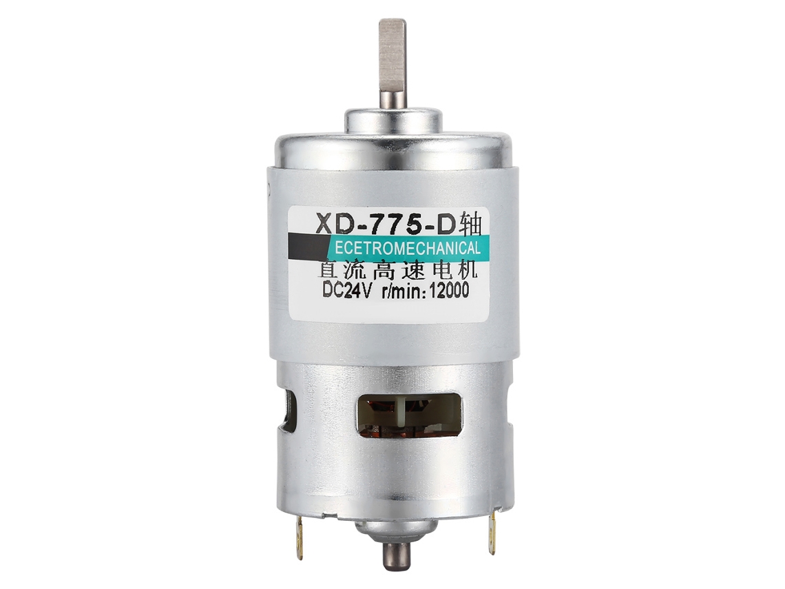 Motor DC 775 Eixo D 12000rpm 30w | S/MARCA