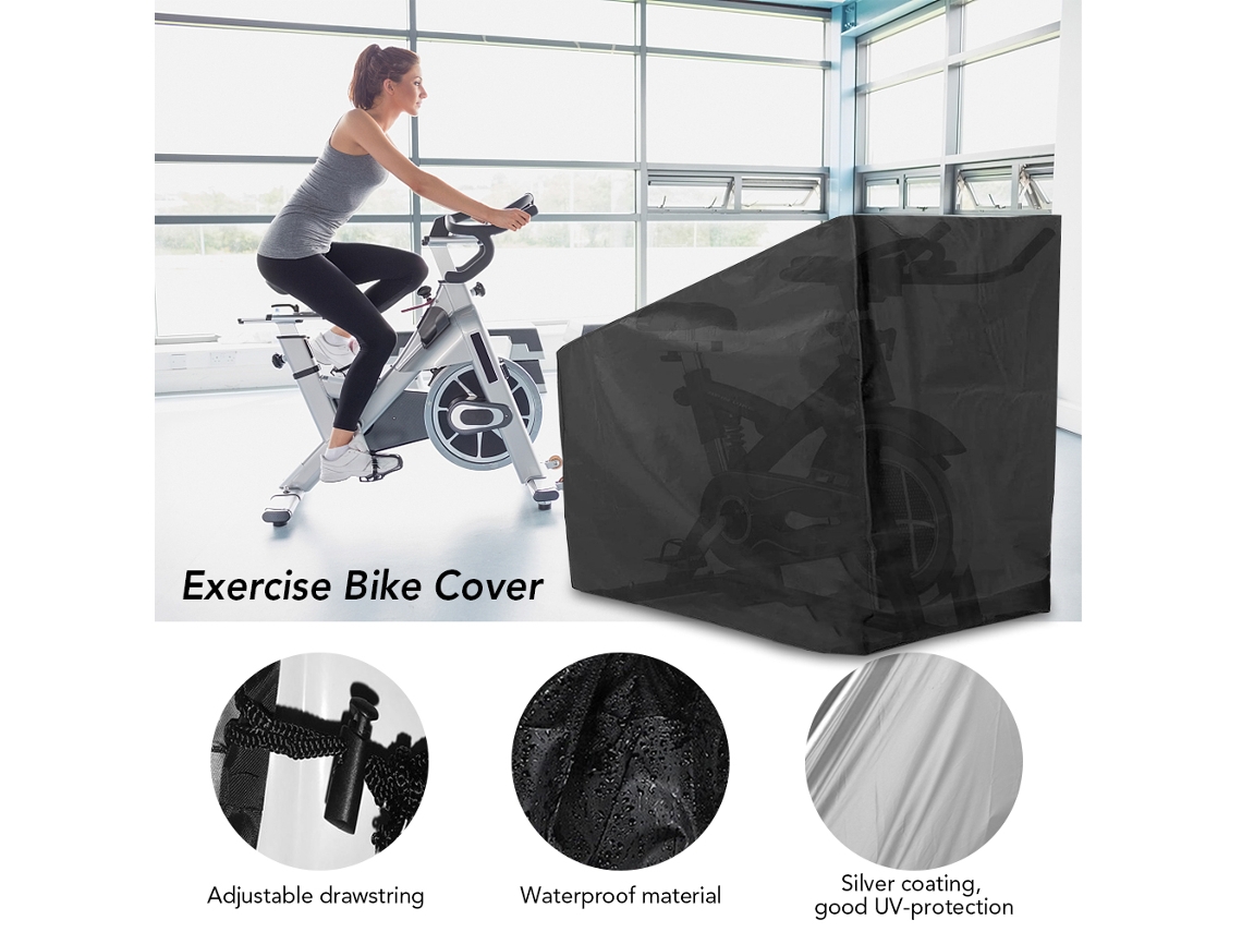 Capas multiuso impermeáveis para bicicletas ergométricas 2026rebe, para uso interno e externo, proteção contra poeira e raios UV.