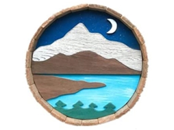Laxiscreed Sofá De Madeira Articulado Wooden Wave Round Reclaimed Para Sala De Estar
