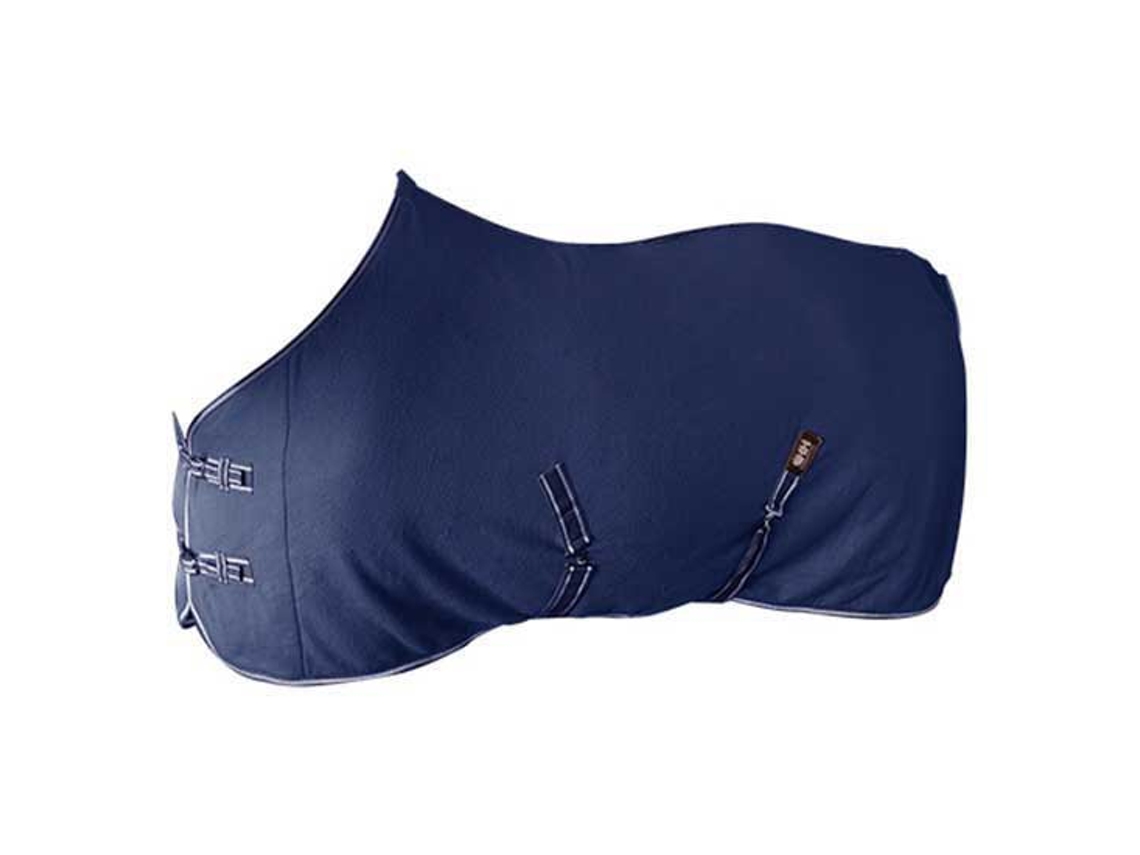 Tapete Nabrisa Polar Cinchuelos Azul 135-185 Cmhispano Hipica