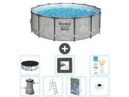 Bestway Piscina Bestway Steel Pro Max Redonda - 427x122 Cm - 8-peças S608
