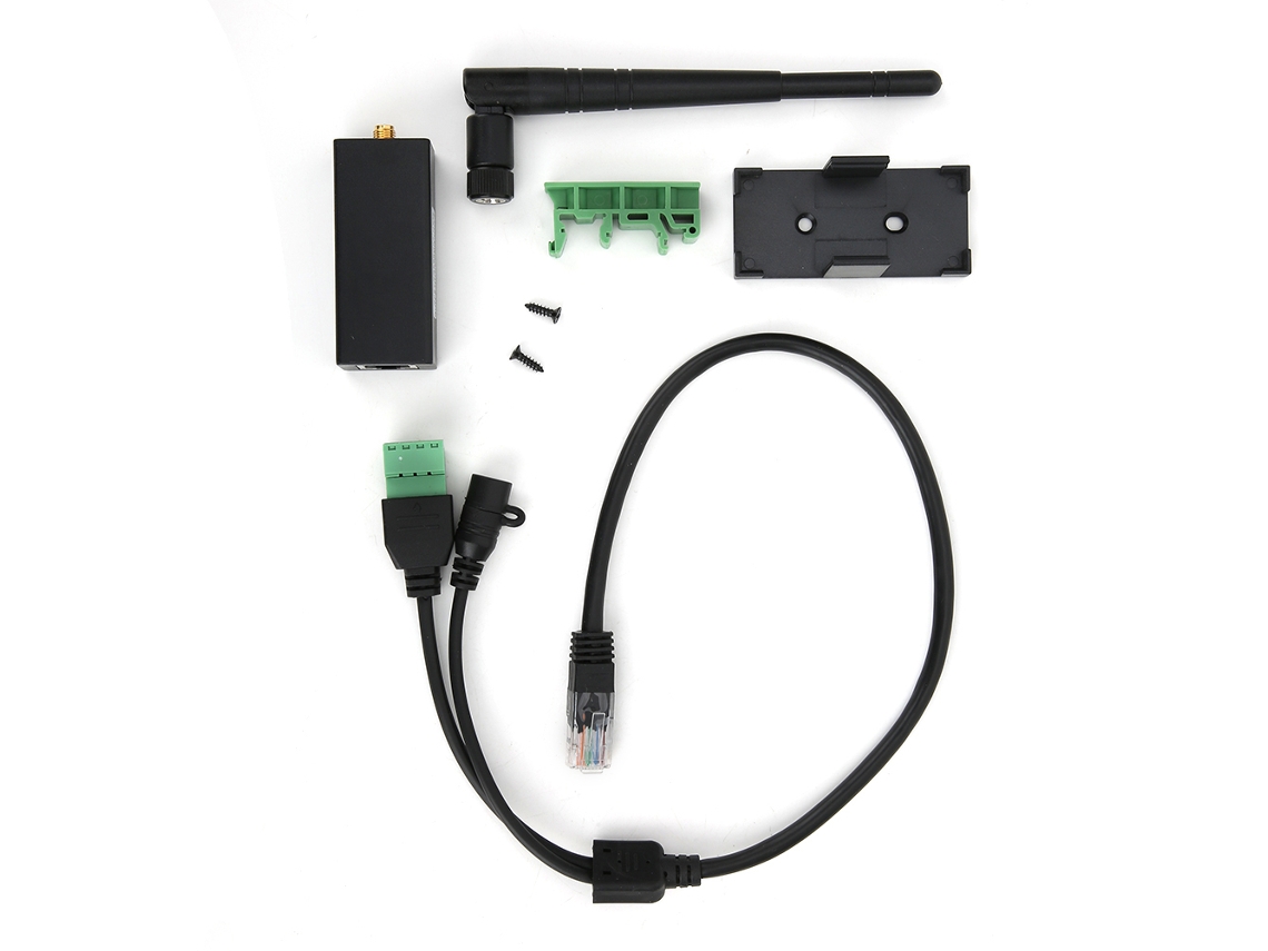 Servidor Serial Wifi HF7211 Antena Externa RJ45 RS232