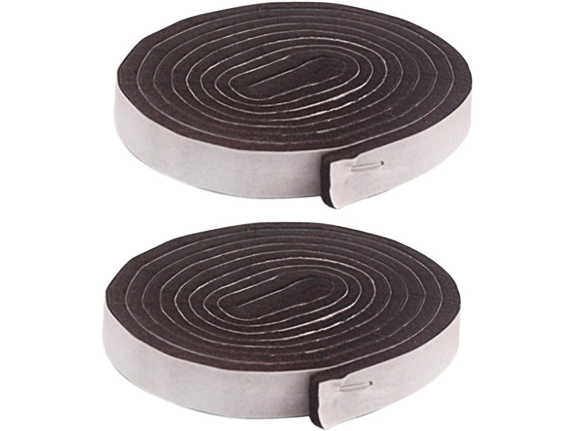 Protetores De Pés Cadeira Villcase 2 Peças Tiras Feltro Resistentes Para Móveis, Antidesgaste E Silenciosas, Protegem