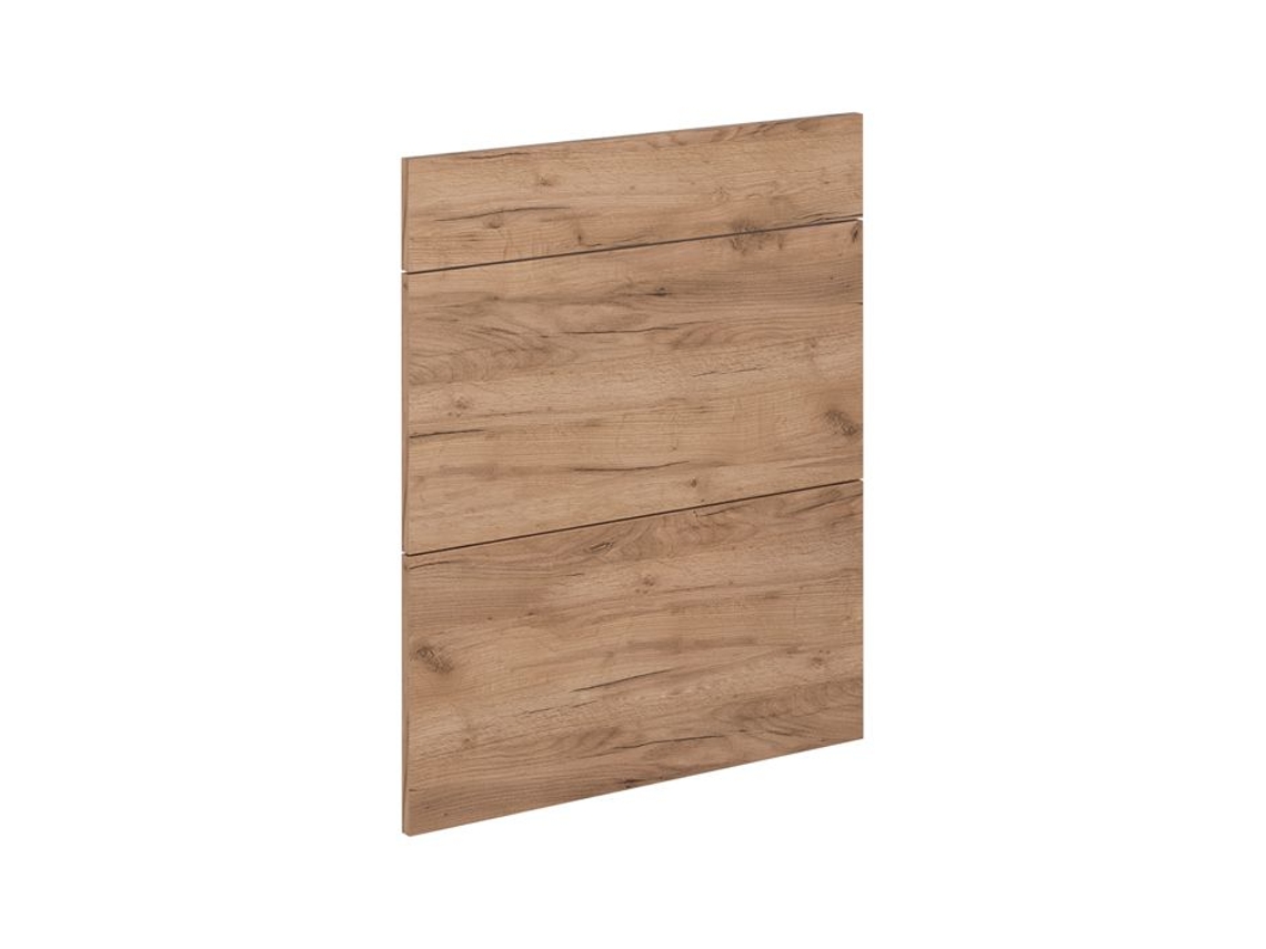 Frente de Cozinha R line, 59.6x70.4cm, para móvel com gavetas, carvalho dourado VICCO