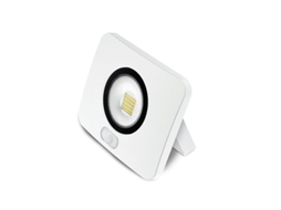 Projetor Matel Led Branco Sensor Ip65 20w Frio