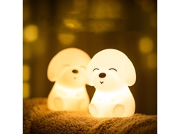Luz noturna com válvula de silicone e LED EOOCOO