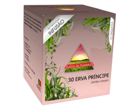 Infusão Nº30 Erva Príncipe Saquetas RAÍZES DA NATUREZA