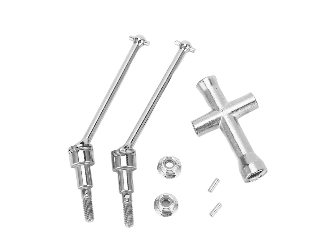 Eixo De Transmissão Cvd Dianteiro De Aço De Alta Resistência Para Carro Rc Scy 16101 16102 16103 16201pro 1/16