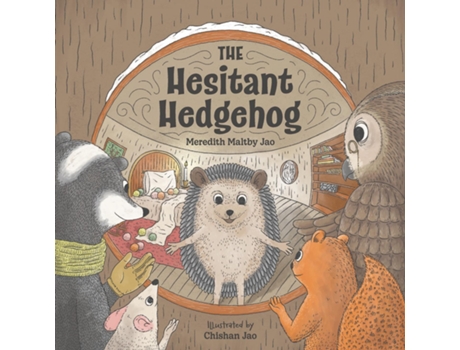 Livro The Hesitant Hedgehog de Meredith Maltby Jao (Inglês)