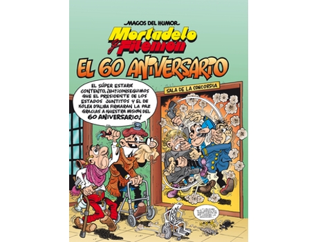 Livro Mortadelo Y Filemón. El 60 Aniversario (Magos Del Humor 182) de Ibáñez, Francisco (Castelhano)