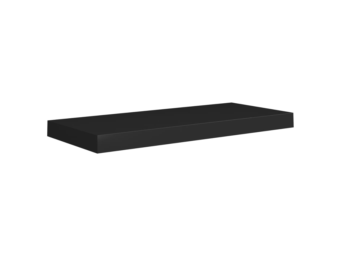 Wall Shelf, Wall Shelves Vidaxl Preto Mdf (60 X 23.5 X 3.8 Cm)