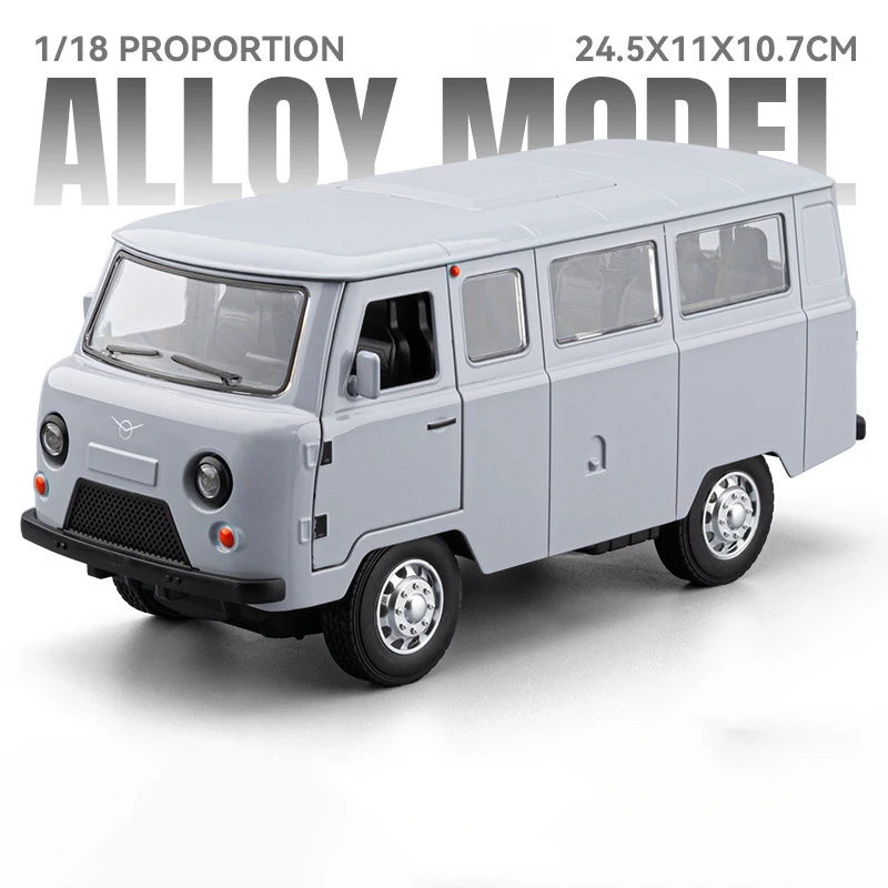 (cinza) Miniatura De Carro Em Liga Metálica, Escala 1:18, Com Mecanismo De Fricção, Som E Luz.