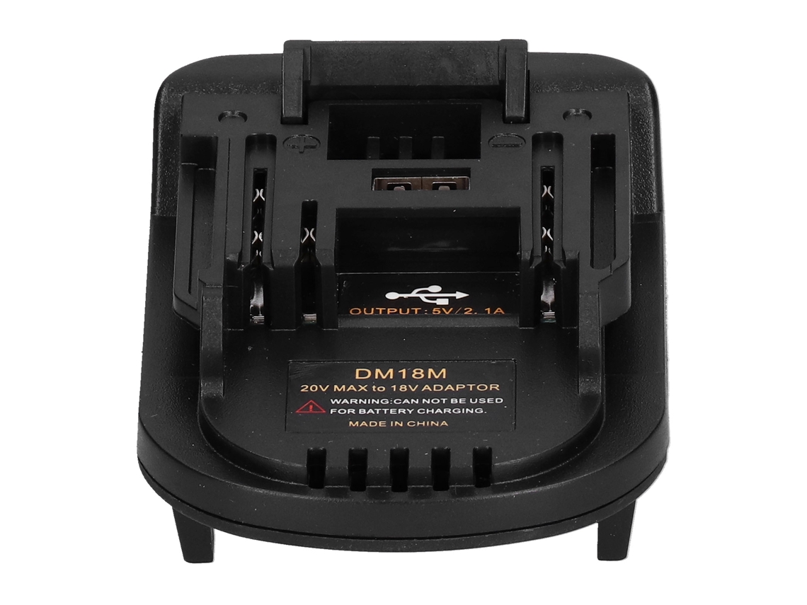 Laxiscreed Adaptador De Bateria De Lítio Com Usb Para Fonte De Energia Portátil