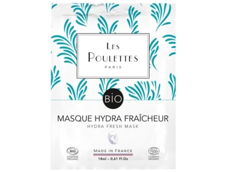 LES POULETTES PARIS Máscara Hidra Frescura Orgânica 18 Ml