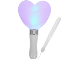 Varinha De Luz Led Em Formato De Coração, Cores Vibrantes Para Festivais E Festas, Luz Portátil E Lu Gokoco