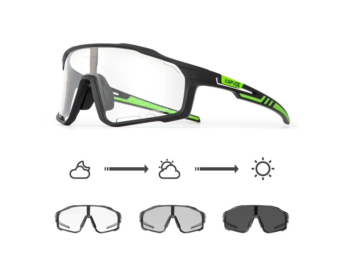 Óculos de Sol Fotocromáticos, Óculos de Sol Esportivos, Proteção Uv400 Contra Raios Ultravioleta MDUG (estilo 4)