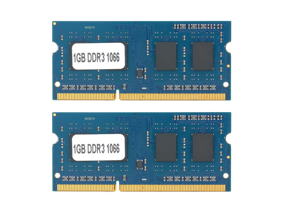 Módulos de memória para laptop (compatíveis com AMD/Intel, 1066 MHz)