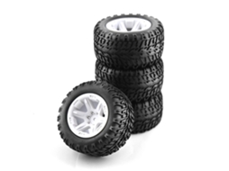 Conector De Pneu De Automóvel Com Controlo Remoto, 4 Peças, 12 Mm, Adequado Para Mjx Hbx Wltoys 1/12 1/14 1/16, Peças De Automóvel Rc