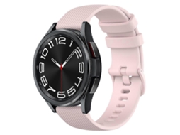 Pulseira De Silicone Quadriculada De 20 Mm