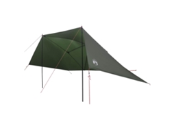 Conjunto 1 Tenda Para Carro Vidaxl Verde Poliéster (308 X 215 X 220 Cm)
