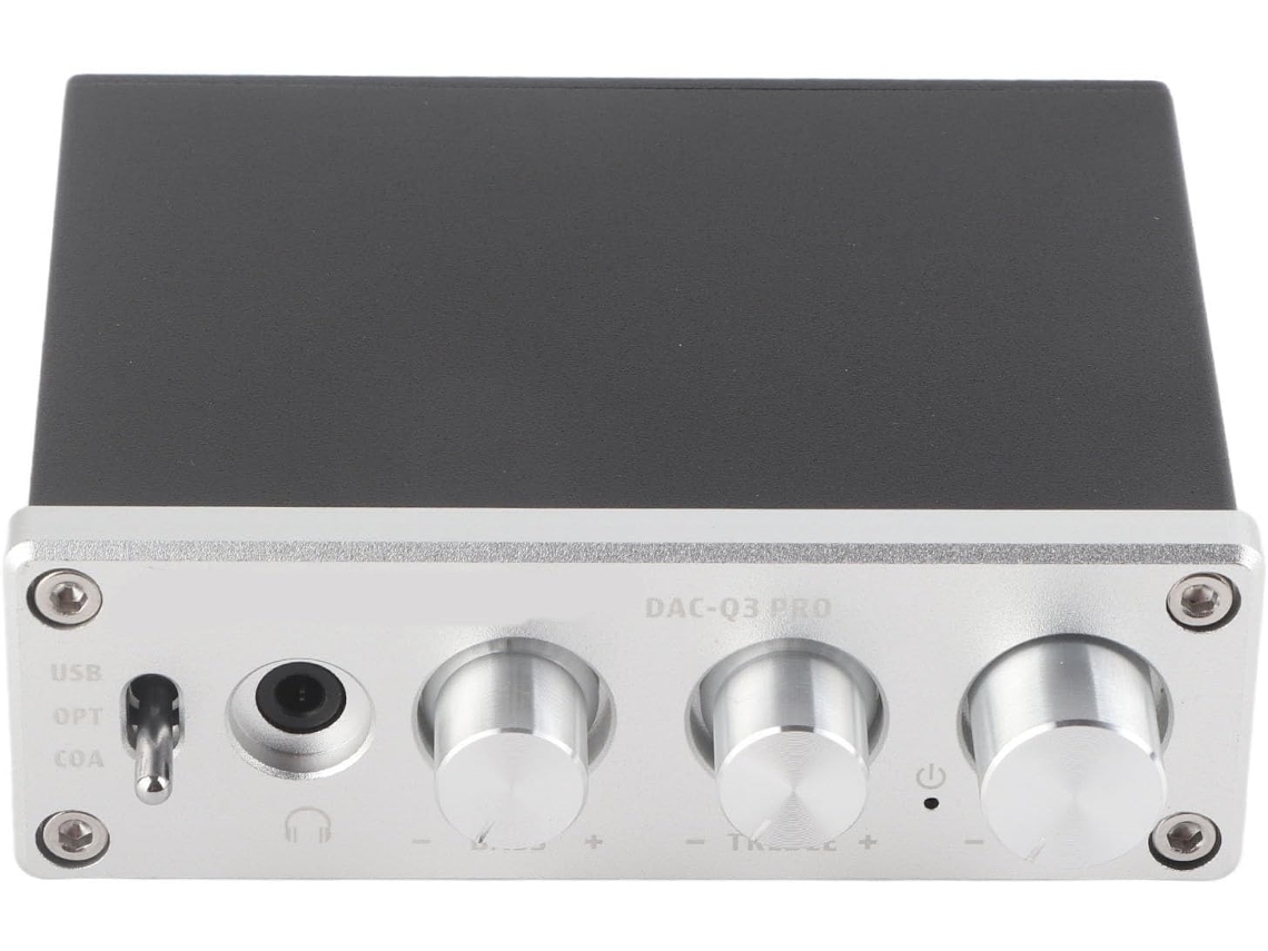 Ac Q3 Pro Dac Com Amplificador De Fone De Ouvido Para Fones De Ouvido De 3,5 Mm Atualização De Som Gokoco