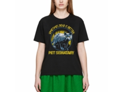 Rockinstone Pet Sematary Movie Sometimes Circle Black Adult T-shirt Size:m