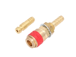 Laxiscreed Mangueira De Soldadura De 8mm Com Adaptador De Latão Para Mig E Tig