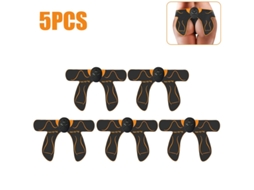 Lurelia Estimulador Muscular Ems Hip Trainer Multifuncional Prático Vibração Elétrica Estimulador Muscular Butt Butt Toner Pasta Acessórios Fitness