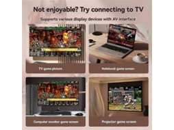 Console portátil GOKOCO com 6800 jogos, 8 GB, tela de 3,5 polegadas