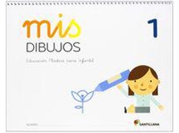 Livro (14).Mis Dibujos 1 (Educacion Infantil) .