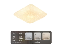 Laxiscreed Plafond Led Para Quarto - Luz De Espectro Completo E Proteção Ocular, 50x50cm