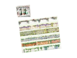 Fita Adesiva Decorativa Em Pet, Fita Adesiva Decorativa Para Artesanato, Ideal Para Scrapbooking E Diários. Fita Adesiva Reutilizável Em Pet, Mul