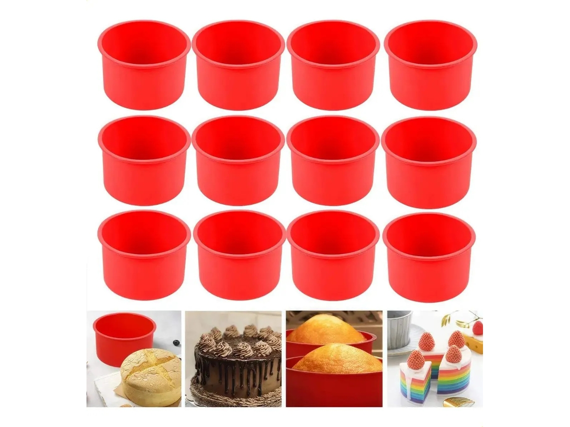 Molde De Silicone Para Confeitaria, Para Bolos Doces E Sobremesas
