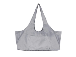 Bolsa De Armazenamento Para Tapete De Ioga Portátil, Multifuncional, Dobrável, De Ombro, Cinza Claro