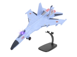 Primerox modelo de Aeronave de Liga com Luz e Som para Crianças 3+ Decor e Coleção Roxo