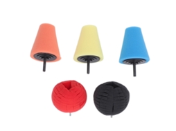 Laxiscreed Kit De Espuma De 4 Polegadas Para Polimento E Ceras, Ideal Para Rodas E Superfícies
