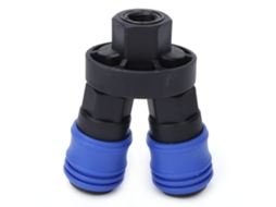 Conector Rápido De Mangueira De Ar 2-vias