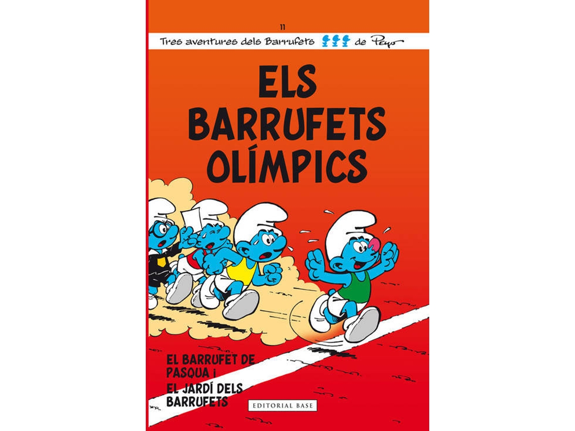 Livro Els Barrufets Olimpics de Peyo