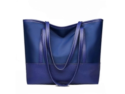 Mulheres Tote Bag, Elegante Impermeável Nylon Senhoras Saco De Ombro, Dobrável Praia Saco De Viagem Para O Trabalho, Compras, Escola Preto Grande
