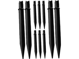 Conjunto De 10 Estacas De Plástico Para Luzes De Jardim, Peças De Reposição Para Luzes Solares De Ca Gokoco